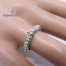แหวนทองคำขาว แหวนเพชร แหวนคู่ แหวนแต่งงาน แหวนหมั้น - R1294DWG